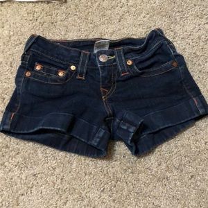 True Religion Jean shorts